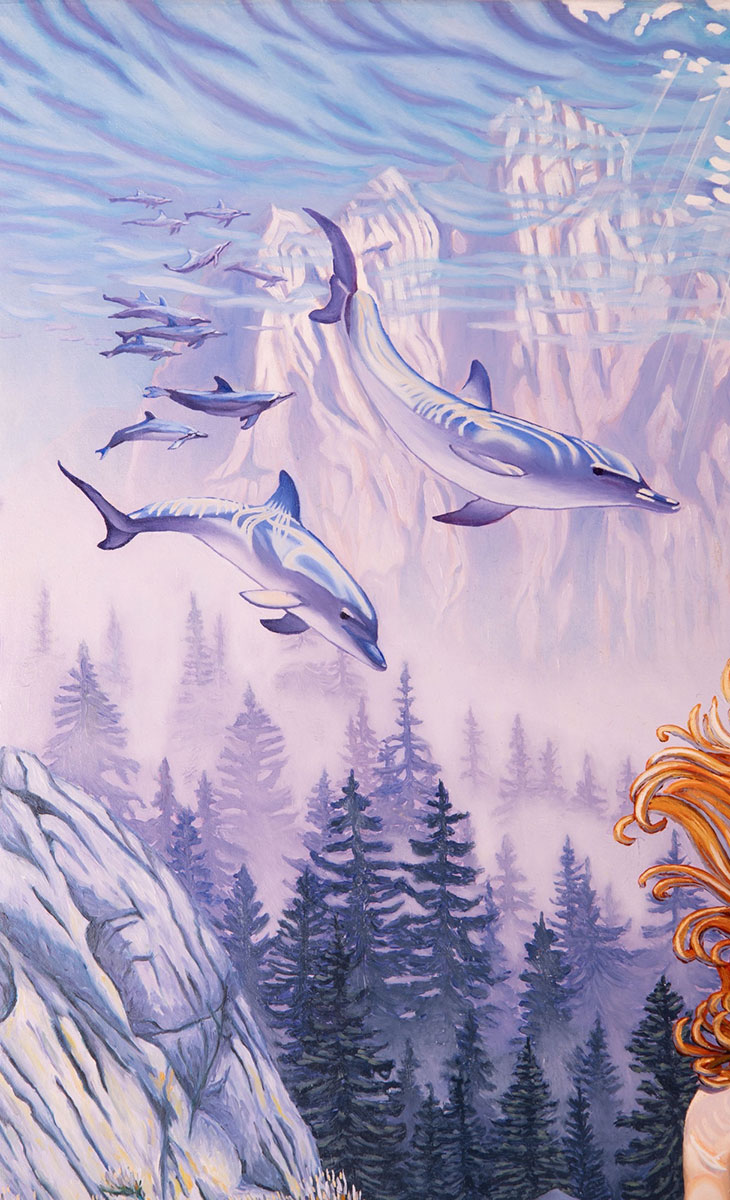 Opera-Alpi-Sommerse Vendita online opera dal titolo “Alpi Sommerse” realizzata dall'artista contemporaneo Stefano Corazziari